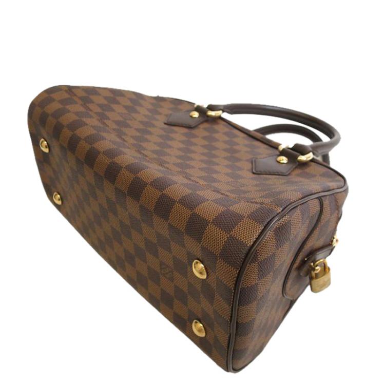 Pre Owned Louis Vuitton Damier Ebene Canvas Duomo Bowling Bag