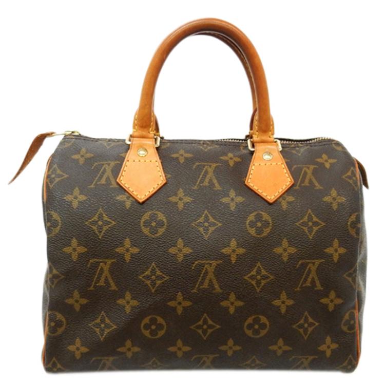 Pre Owned Louis Vuitton Monogram Canvas Speedy 25