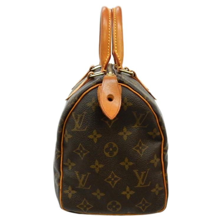 Pre Owned Louis Vuitton Monogram Canvas Speedy 25