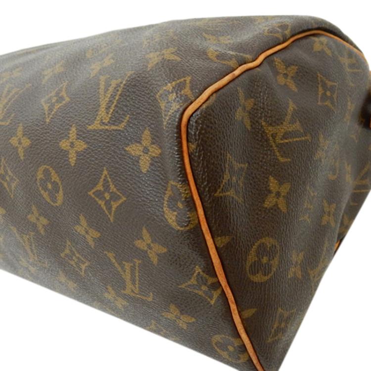 Pre Owned Louis Vuitton Monogram Canvas Speedy 25