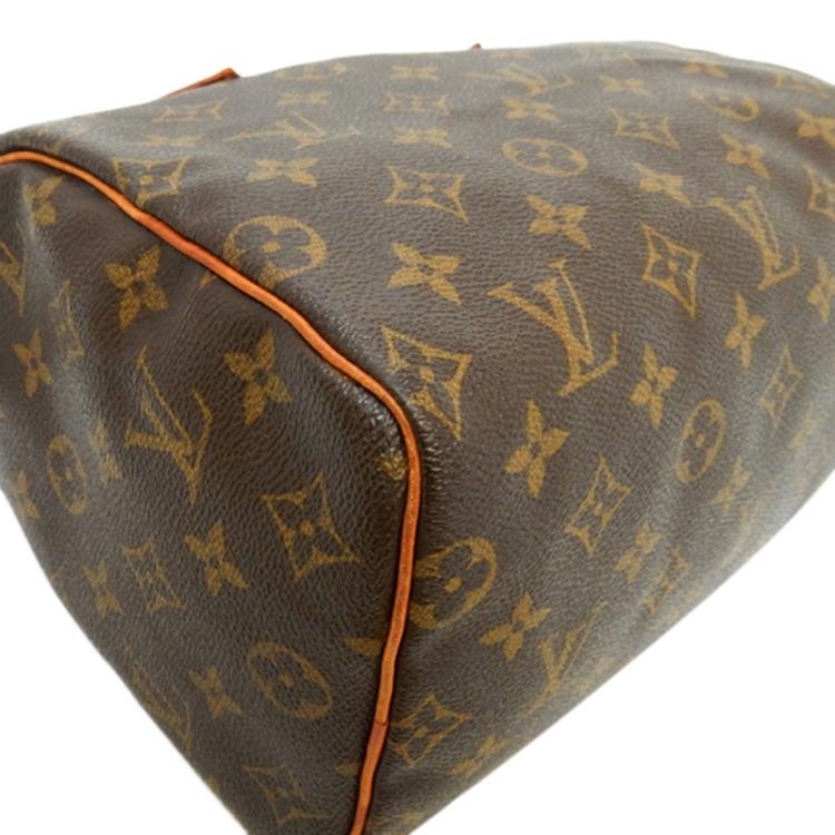 Pre Owned Louis Vuitton Monogram Canvas Speedy 25