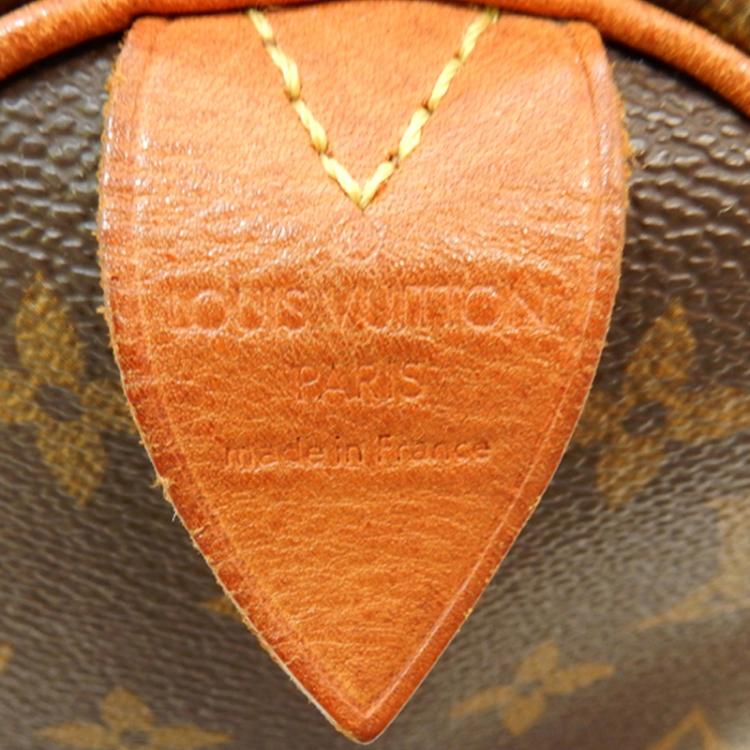 Pre Owned Louis Vuitton Monogram Canvas Speedy 25
