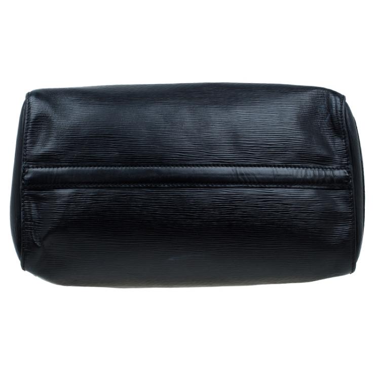 Pre Owned Louis Vuitton Black Epi Leather Speedy 30