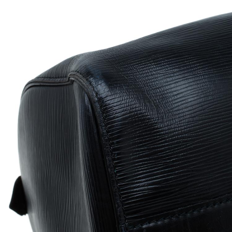 Pre Owned Louis Vuitton Black Epi Leather Speedy 30