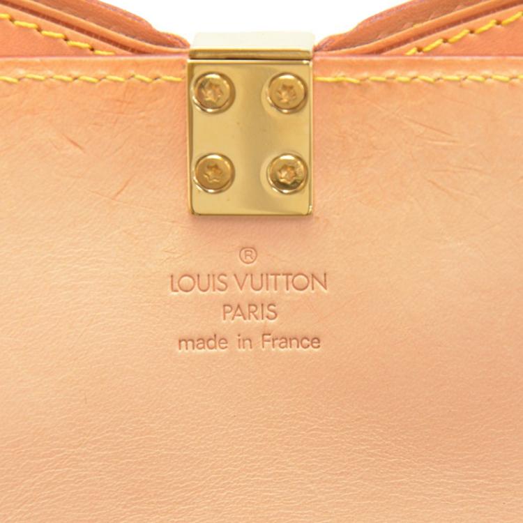 Pre Owned Louis Vuitton Monogram Canvas Cherry Blossom Papillon Bowling Bag
