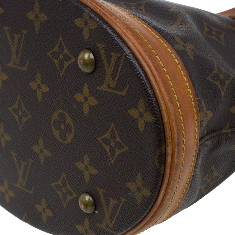 Pre Owned Louis Vuitton Monogram Canvas Bucket PM Bag
