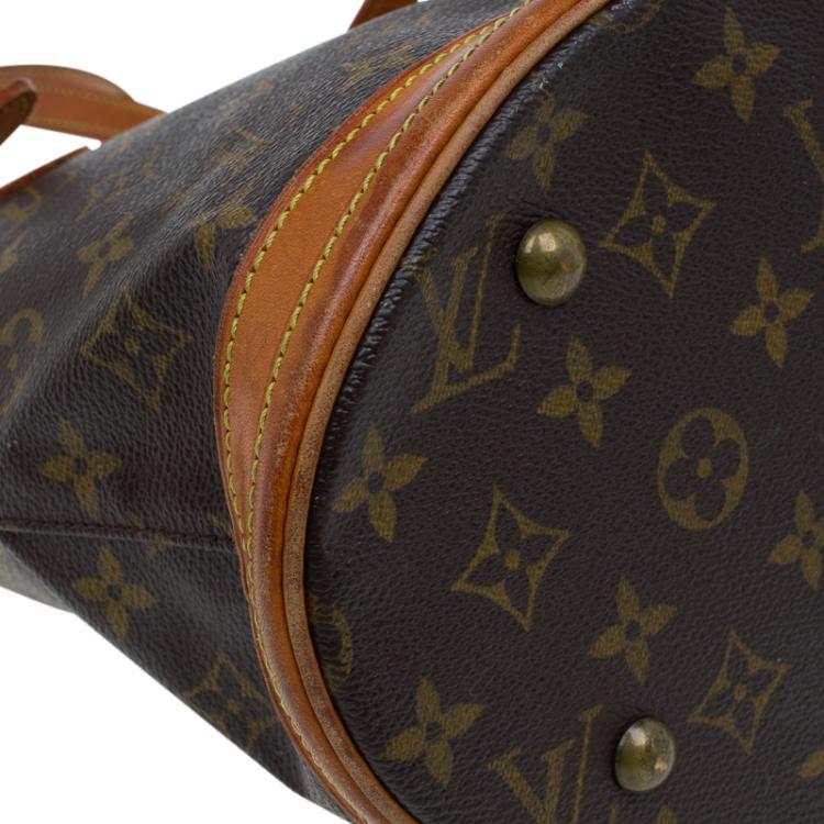 Pre Owned Louis Vuitton Monogram Canvas Bucket PM Bag