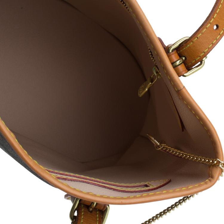 Pre Owned Louis Vuitton Monogram Canvas Bucket PM Bag