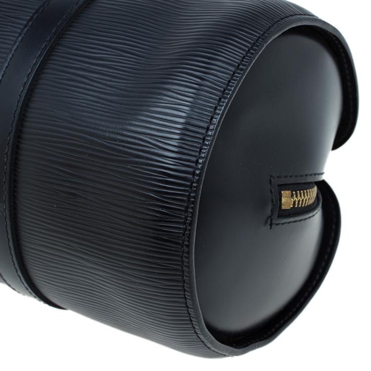 Pre Owned Louis Vuitton Black Epi Leather Soufflot Bag