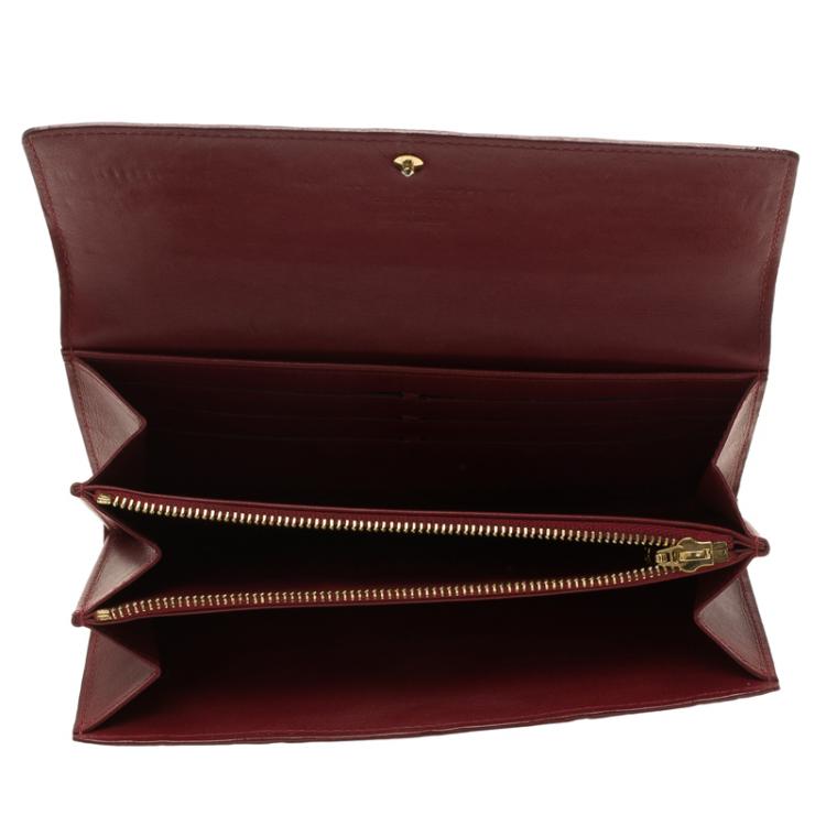 Louis Vuitton Sarah Monogram Wallet Brown Monogram Box + Duster Bag