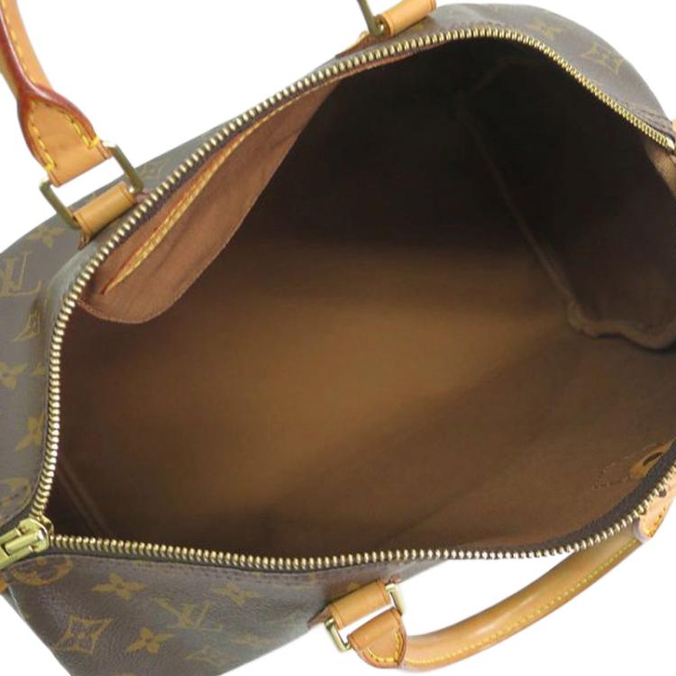 Pre Owned Louis Vuitton Mongram Canvas Speedy 35