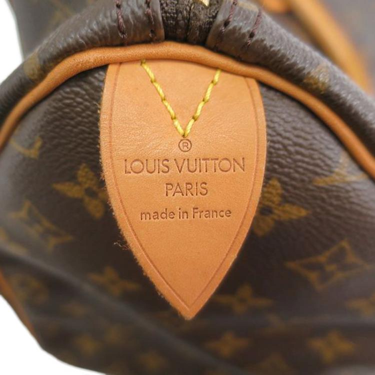 Pre Owned Louis Vuitton Mongram Canvas Speedy 35