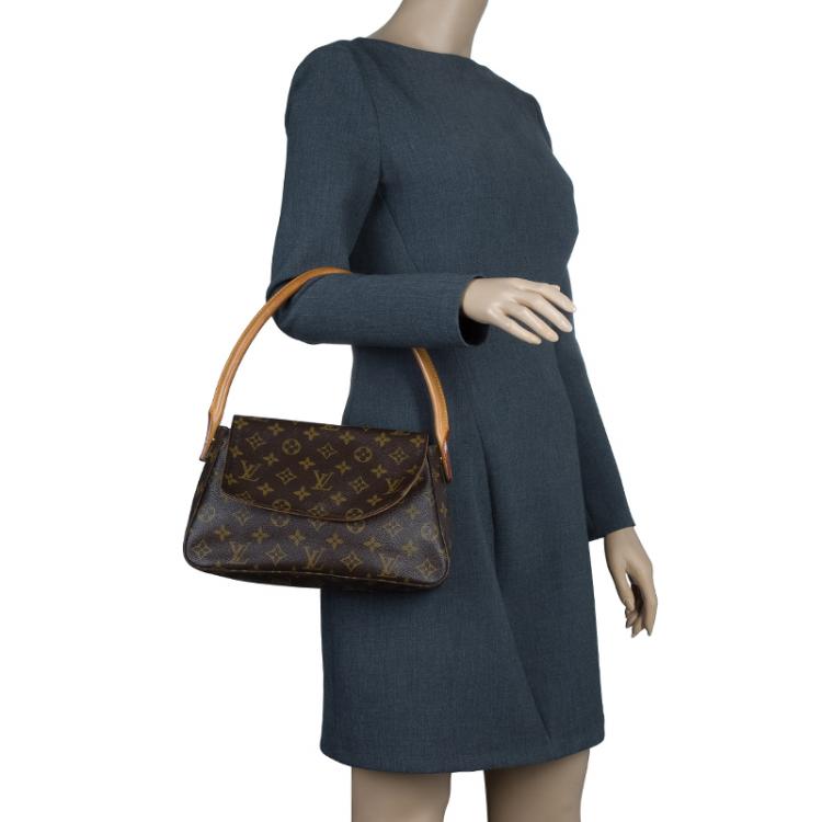 Louis Vuitton Monogram Canvas Looping Shoulder Bag PM Louis Vuitton
