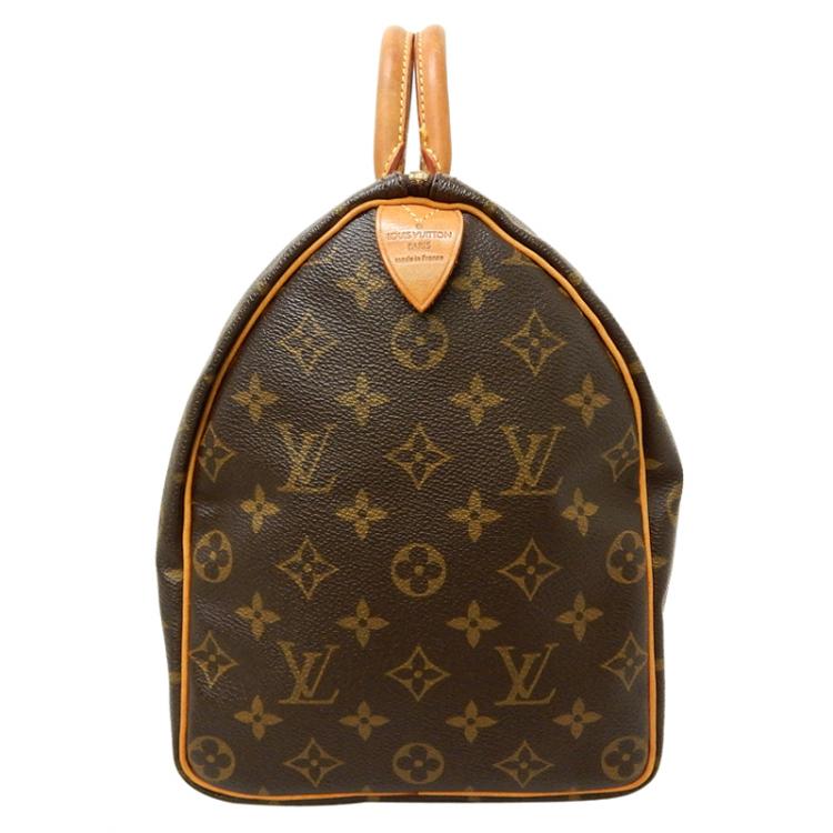 Pre Owned Louis Vuitton Monogram Canvas Speedy 35