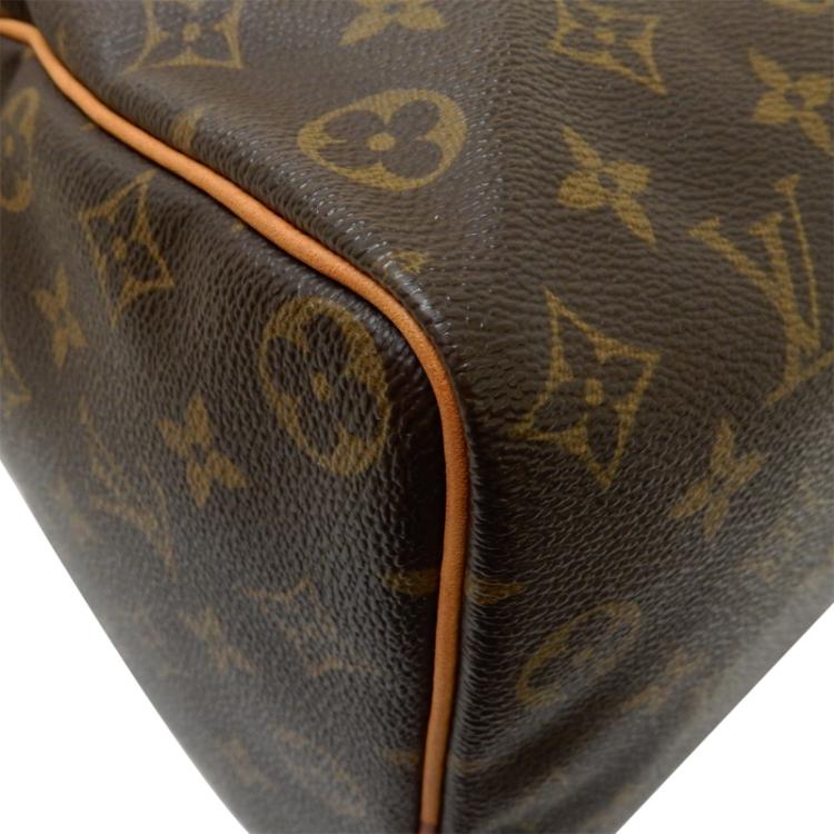 Pre Owned Louis Vuitton Monogram Canvas Speedy 35