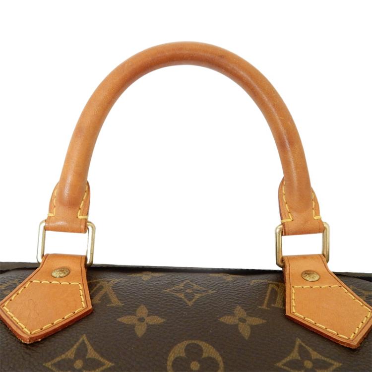 Pre Owned Louis Vuitton Monogram Canvas Speedy 35