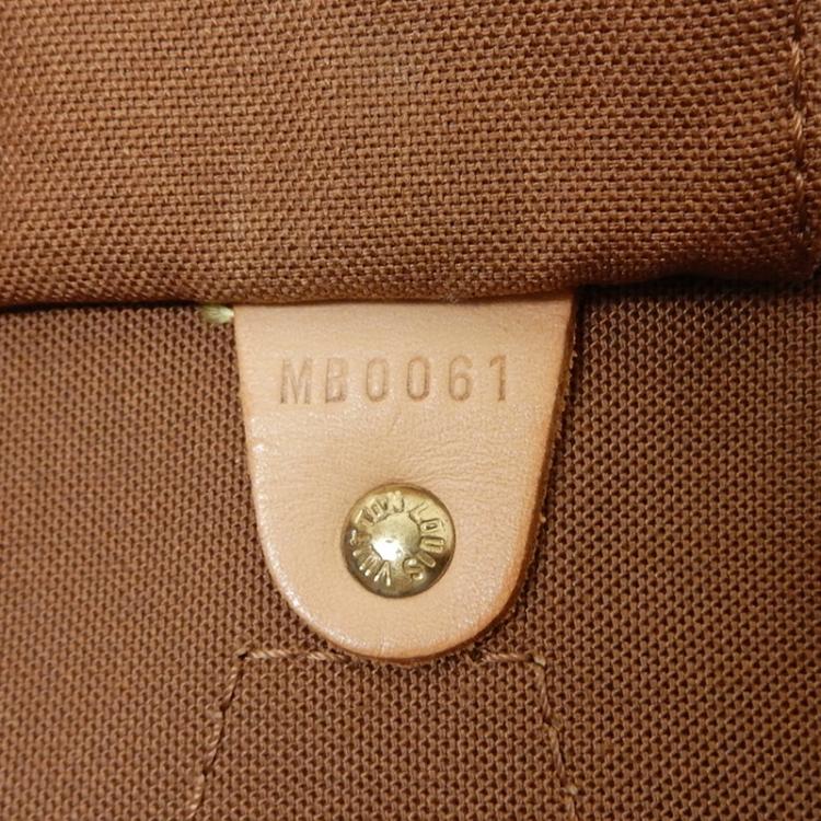 Pre Owned Louis Vuitton Monogram Canvas Speedy 35