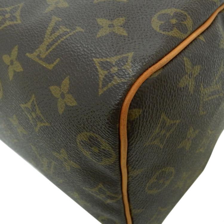Pre Owned Louis Vuitton Monogram Canvas Speedy 25