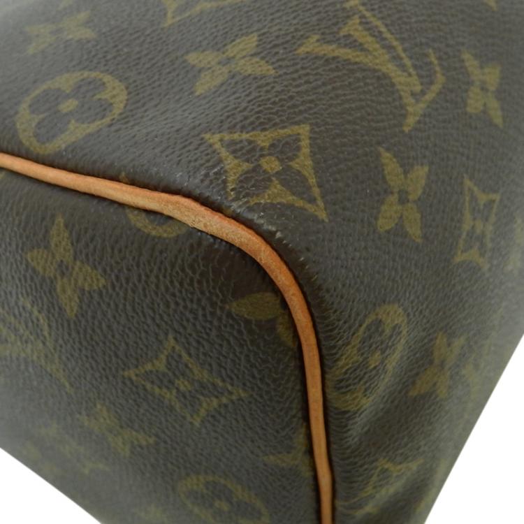 Pre Owned Louis Vuitton Monogram Canvas Speedy 25