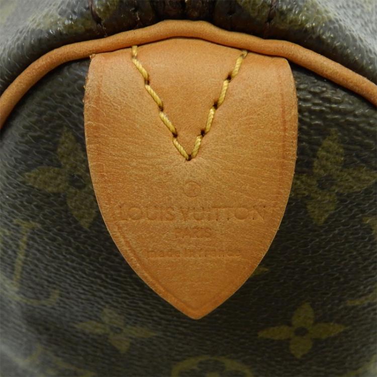 Pre Owned Louis Vuitton Monogram Canvas Speedy 25