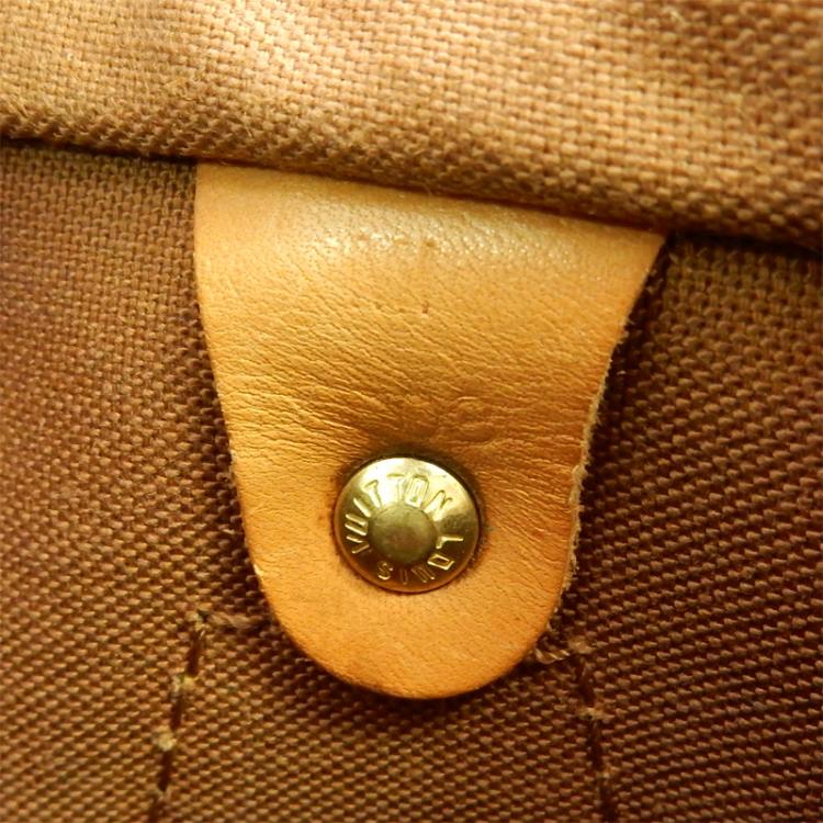 Pre Owned Louis Vuitton Monogram Canvas Speedy 25