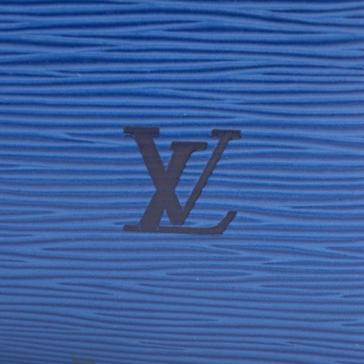 مملوكة مسبقًا Louis Vuitton Toledo Blue Epi Leather Speedy 25