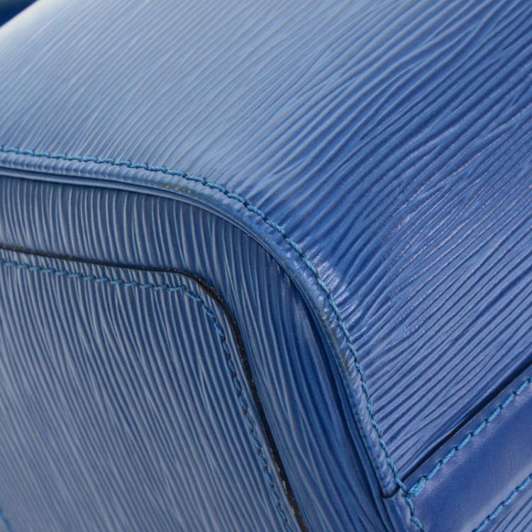 مملوكة مسبقًا Louis Vuitton Toledo Blue Epi Leather Speedy 25