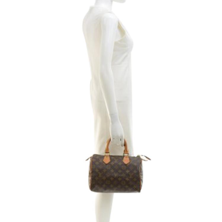 Pre Owned Louis Vuitton Monogram Canvas Speedy 25
