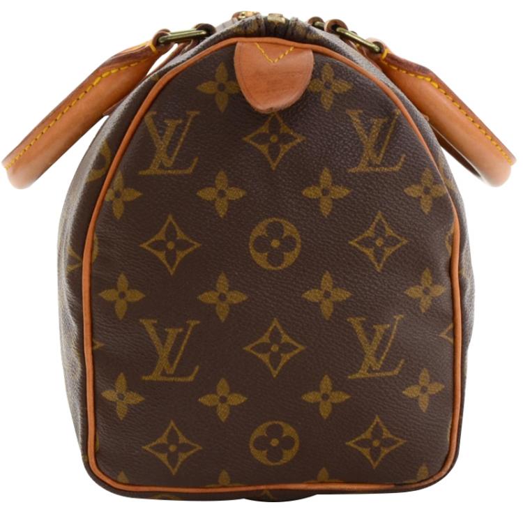 Pre Owned Louis Vuitton Monogram Canvas Speedy 25