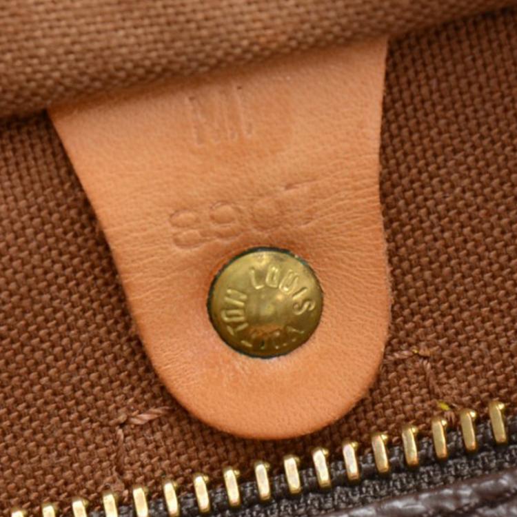 Pre Owned Louis Vuitton Monogram Canvas Speedy 25