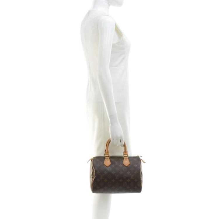 Pre Owned Louis Vuitton Monogram Canvas Speedy 25