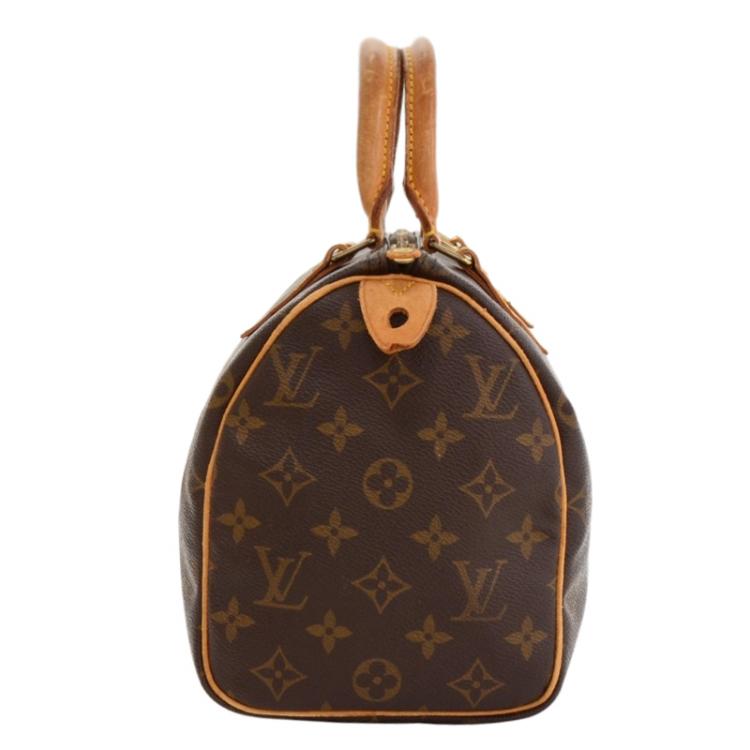 Pre Owned Louis Vuitton Monogram Canvas Speedy 25