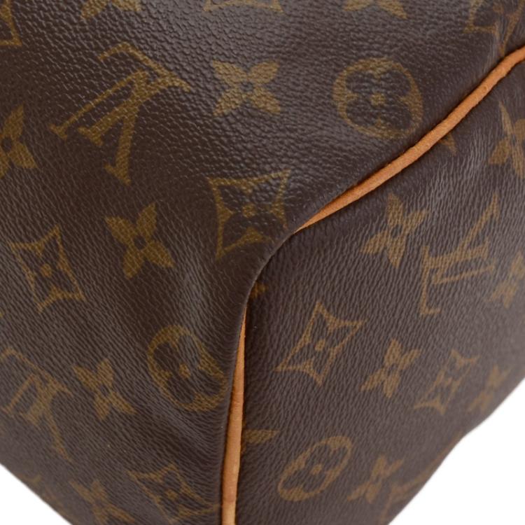 Pre Owned Louis Vuitton Monogram Canvas Speedy 25