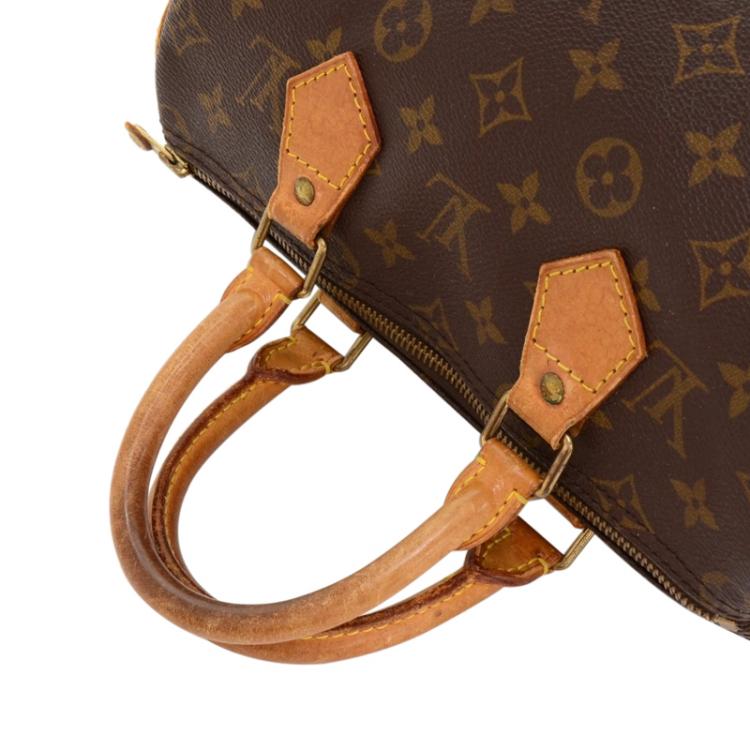 Pre Owned Louis Vuitton Monogram Canvas Speedy 25