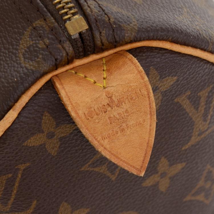 Pre Owned Louis Vuitton Monogram Canvas Speedy 25