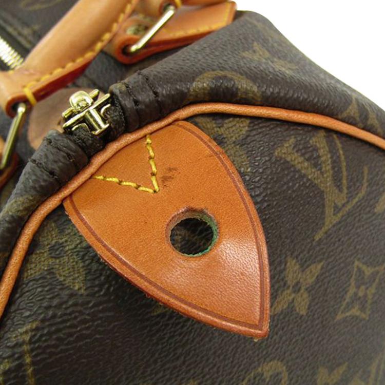 Pre Owned Louis Vuitton Monogram Canvas Speedy 30 