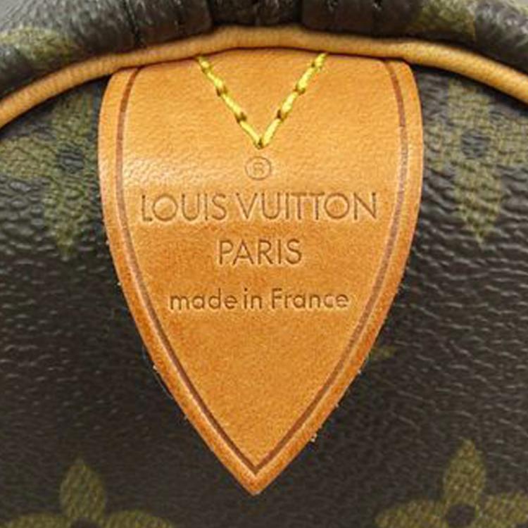 Pre Owned Louis Vuitton Monogram Canvas Speedy 30 