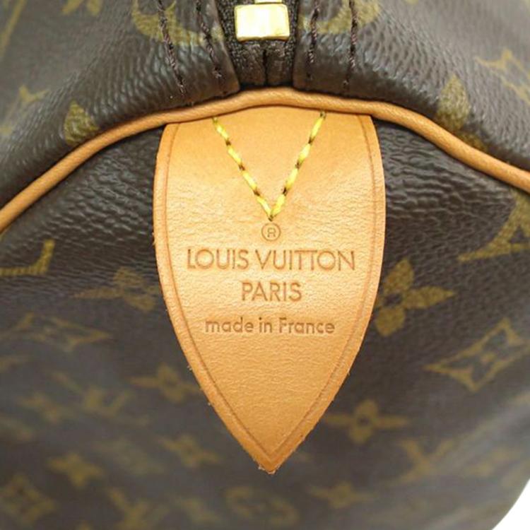 مملوكة مسبقًا Louis Vuitton Monogram Canvas Speedy 35