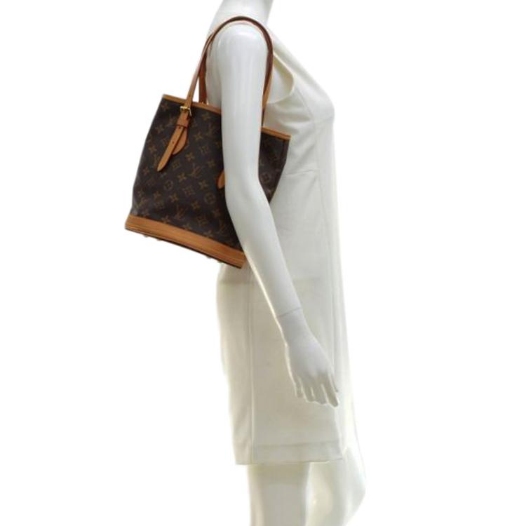 Pre Owned Louis Vuitton Monogram Canvas Bucket PM Bag