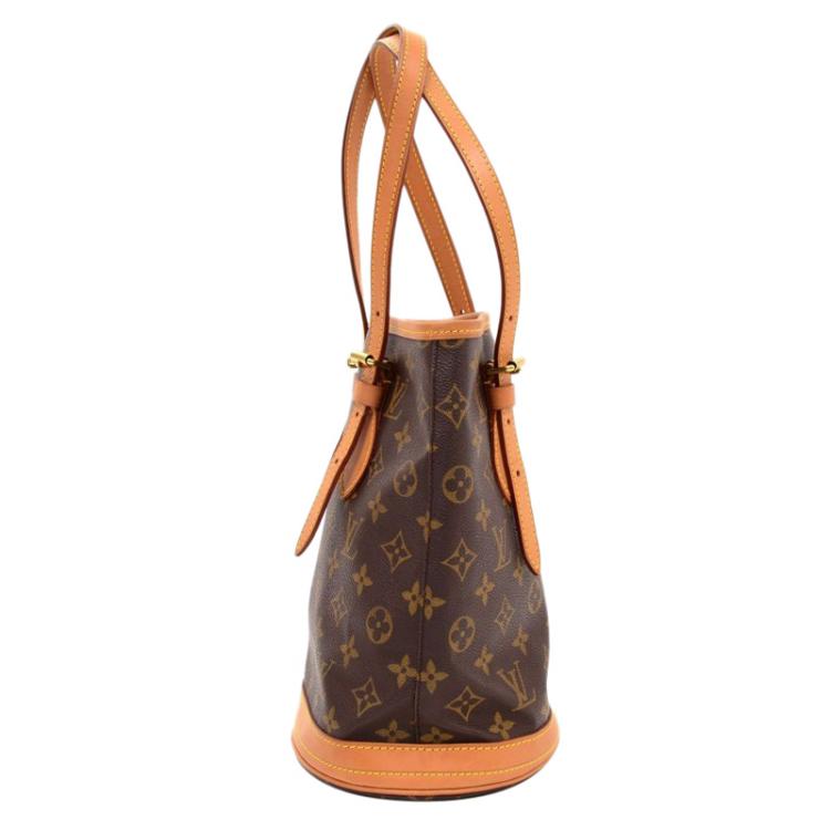 Pre Owned Louis Vuitton Monogram Canvas Bucket PM Bag