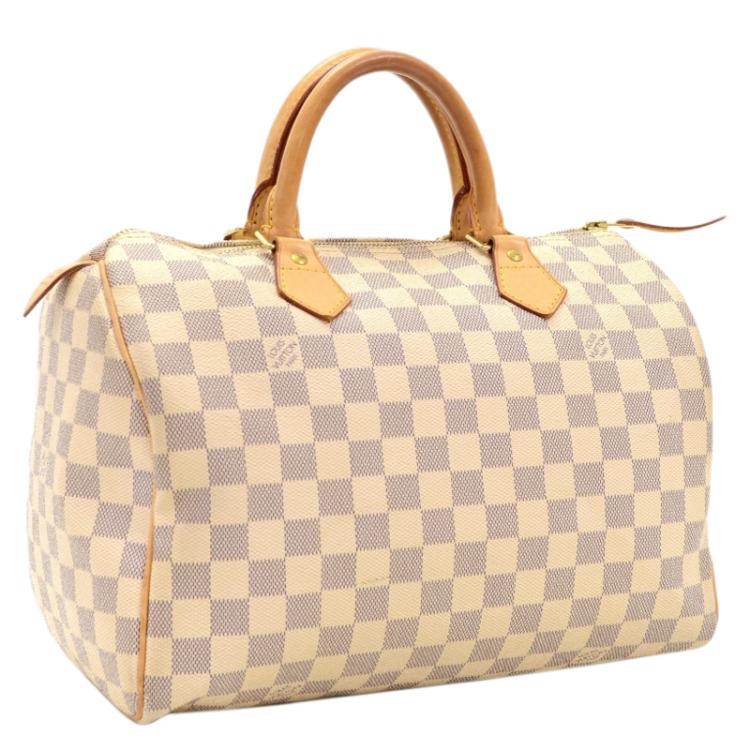 مملوكة مسبقًا Louis Vuitton Damier Azur Canvas Speedy 30