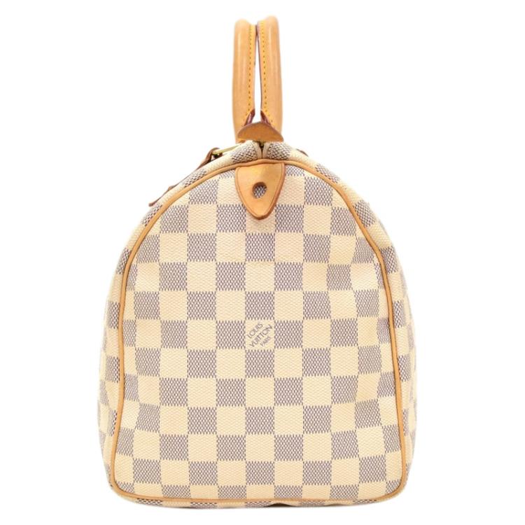 مملوكة مسبقًا Louis Vuitton Damier Azur Canvas Speedy 30