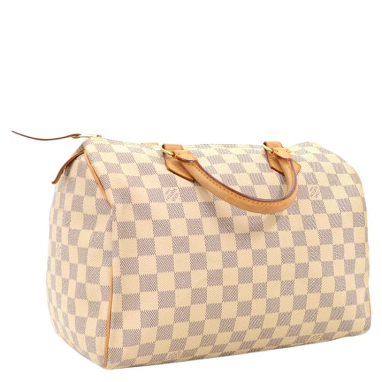 مملوكة مسبقًا Louis Vuitton Damier Azur Canvas Speedy 30