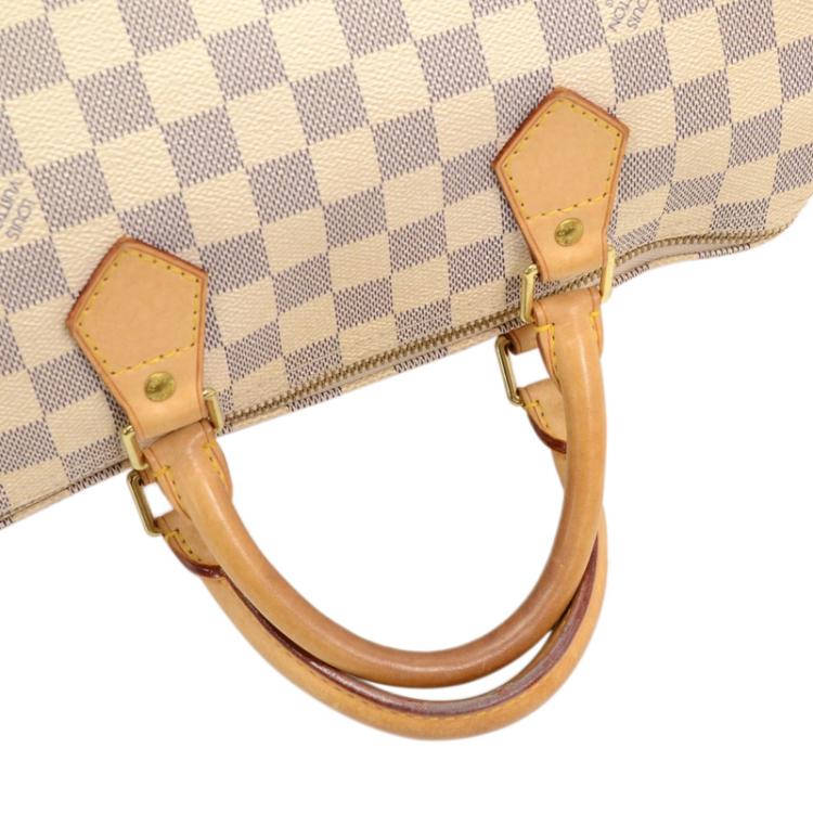 مملوكة مسبقًا Louis Vuitton Damier Azur Canvas Speedy 30
