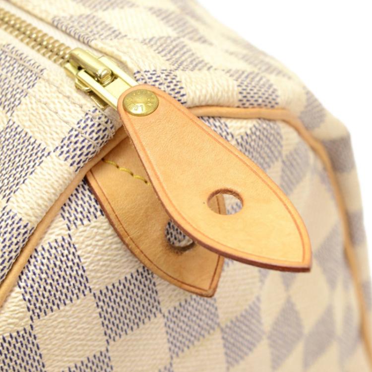 مملوكة مسبقًا Louis Vuitton Damier Azur Canvas Speedy 30