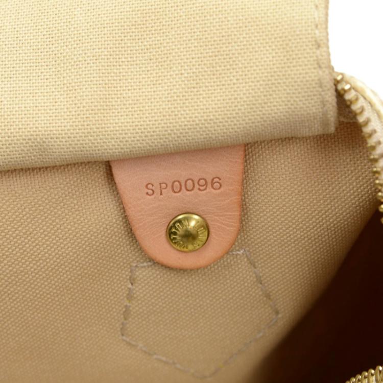 مملوكة مسبقًا Louis Vuitton Damier Azur Canvas Speedy 30