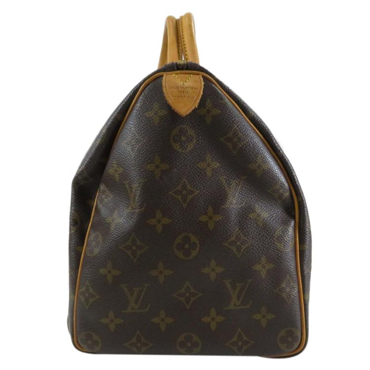 Pre Owned Louis Vuitton Monogram Canvas Speedy 35