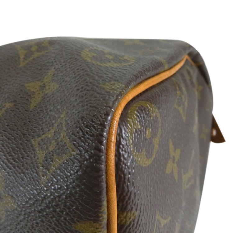 Pre Owned Louis Vuitton Monogram Canvas Speedy 35