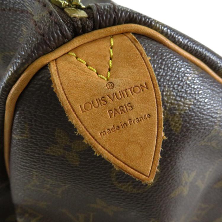 Pre Owned Louis Vuitton Monogram Canvas Speedy 35