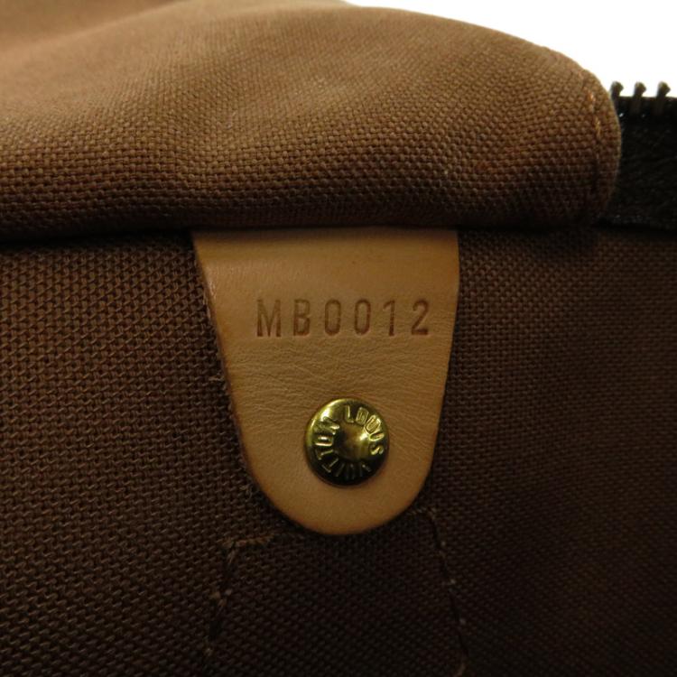 Pre Owned Louis Vuitton Monogram Canvas Speedy 35